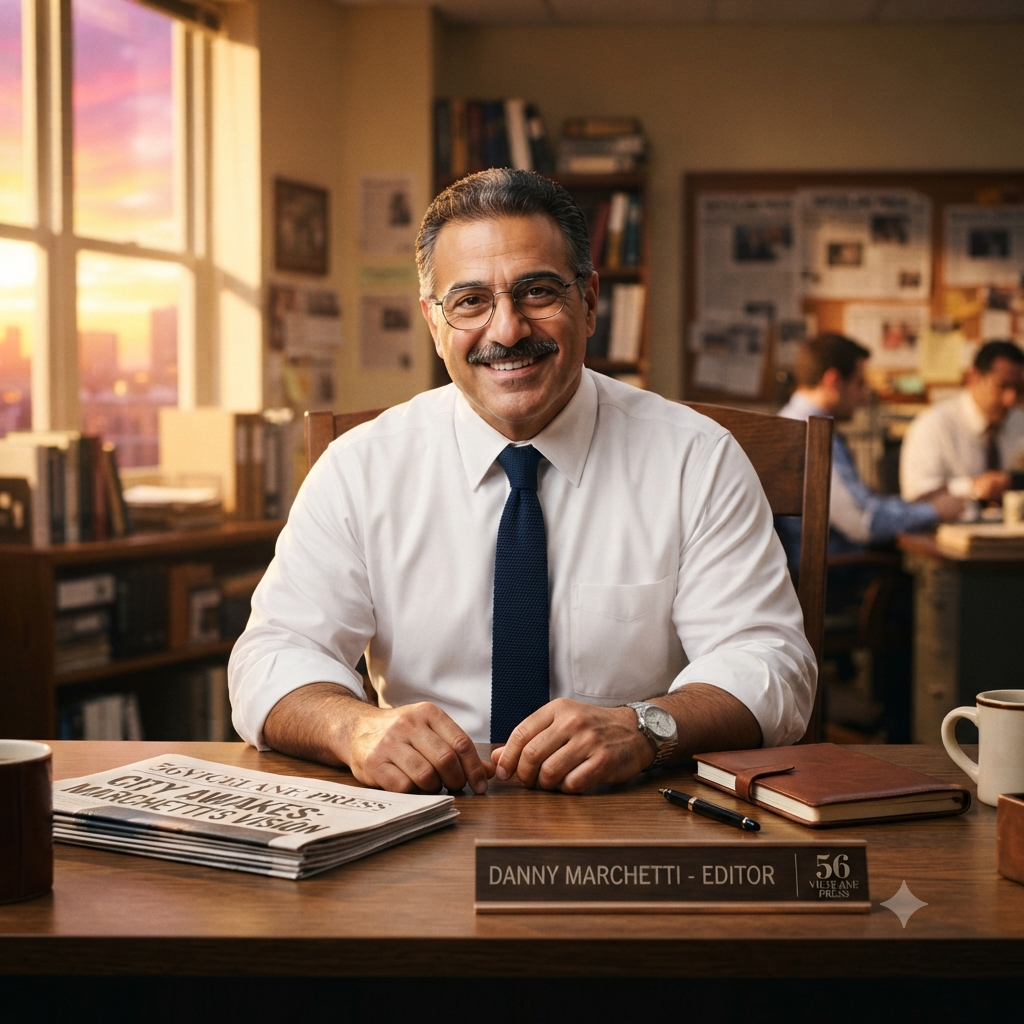 Danny Marchetti, Editor-in-Chief