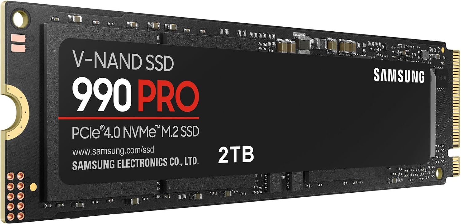 Samsung SSD 990 Pro 2TB NVMe Internal Solid State Hard Drive